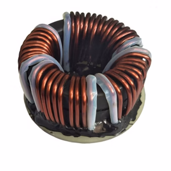 Controle industrial/medidor inteligente/uso de eletrônicos de consumo, indutor toroidal de bobina de estrangulamento personalizado/indutores de anel (modo comum) com RoHS
