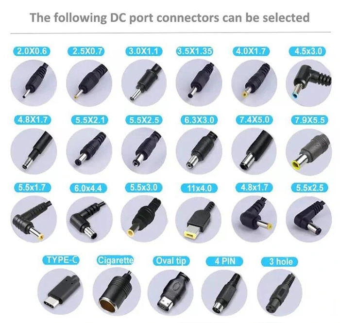 65W Type C/QC3.0 Car Charger Pd Quick Charger Power Supply Power Adapter for Laptops Mobilephones Tablets and Cameras