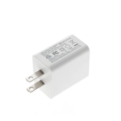 UL FCC Us Plug Pd 18W USB C Tipo C Porta Pd Carregador Carregador Rápido Comutador Adaptador de Energia